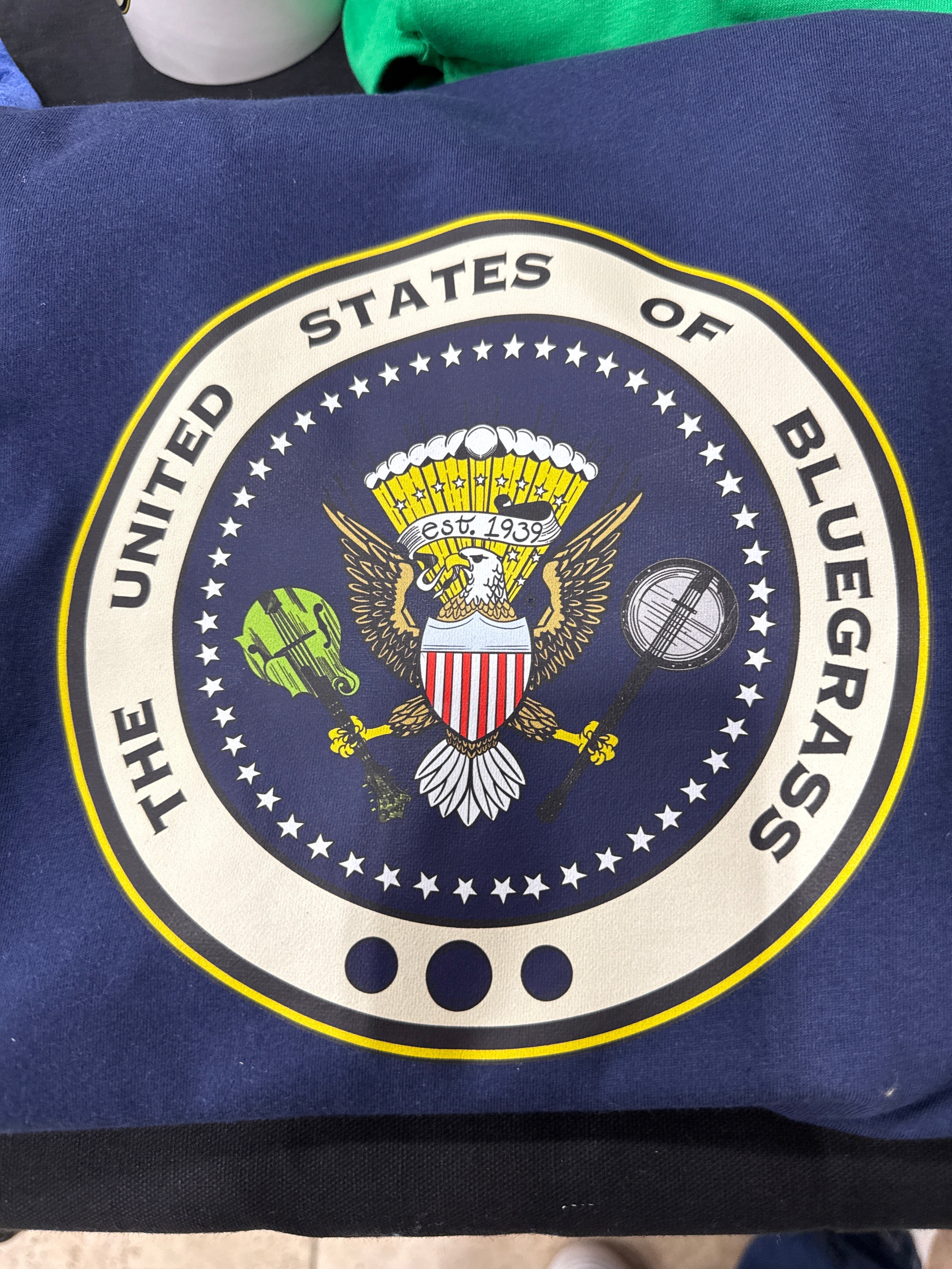 United States of Bluegrass Long Sleeve T-Shirt